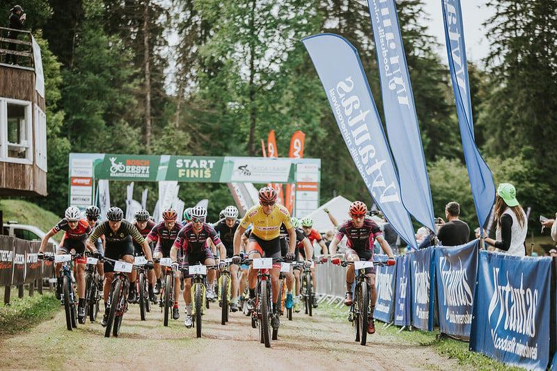 Foto: Bosch Eesti Maastikurattasarja start