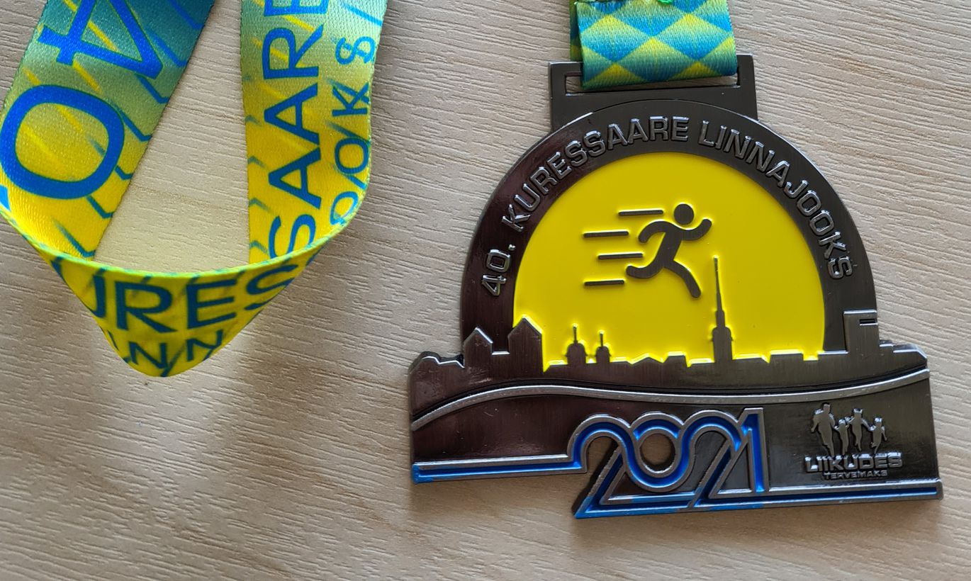 Kuressaaare linnajooksu uus medal