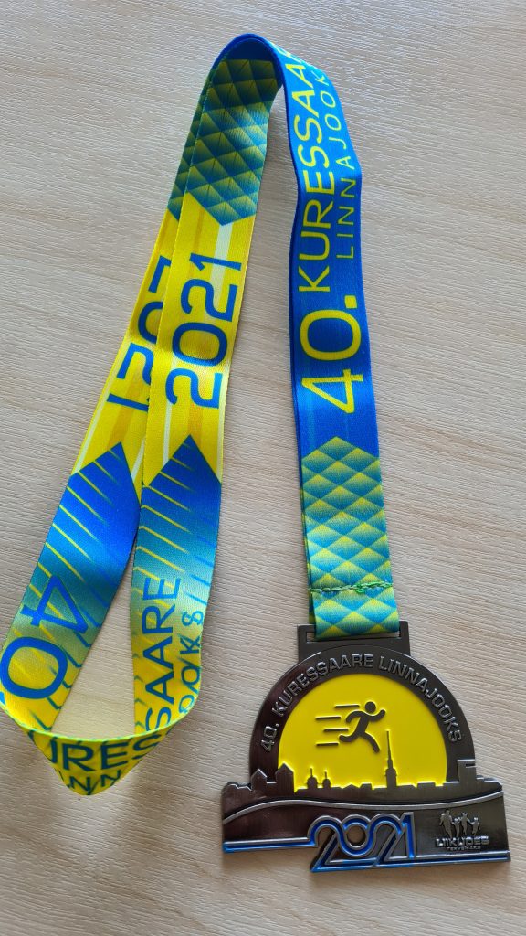 Kuressaare linnajooksu uus medal
