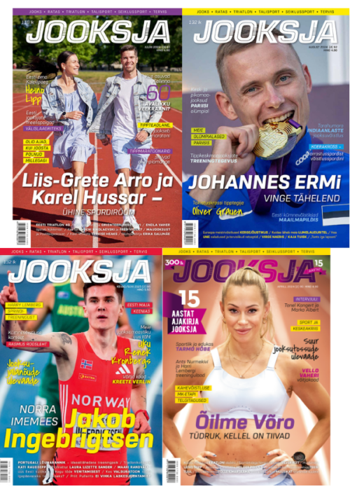 Ajakiri Jooksja aastatellimus
