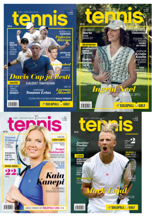 Ajakiri Tennis aastatellimus