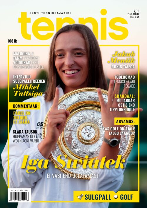 Ajakiri Tennis sügis 2025