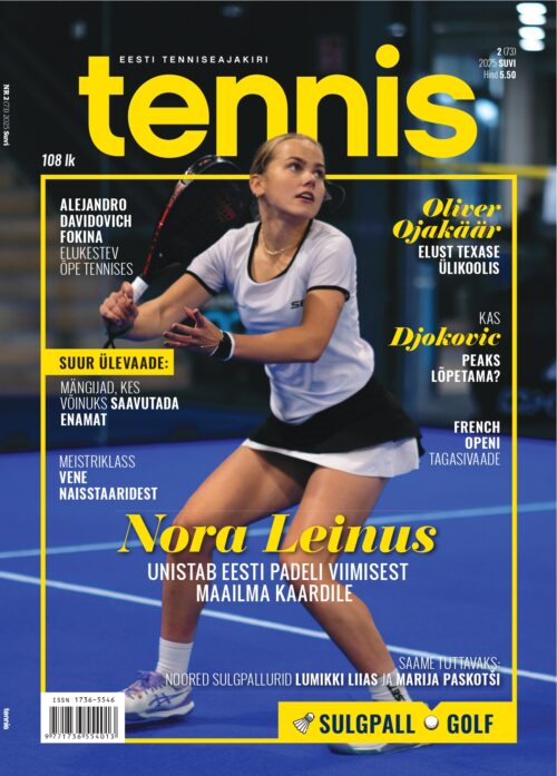 Ajakiri Tennis suvi 2025